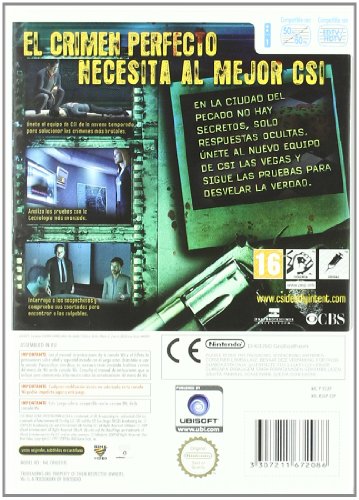 Csi DeterminacióN Mortal WII - PAL ESP - Nuevo Csi DeterminacióN Mortal WII - PAL ESP - Nuevo